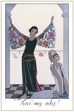 George Barbier - Voici mes Ailes! by Peter Balan