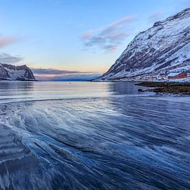 Motifs dans les fjords de Norvège sur Karla Leeftink
