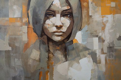 Malerei Lucy | Malerei Mädchen