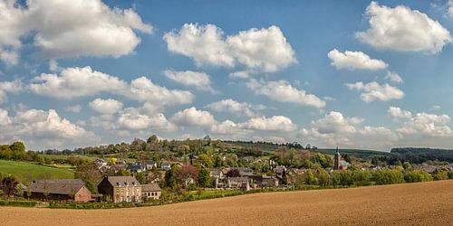 Panorama kerkdorpje Eys