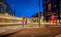 Parkbug Antwerpen bij avond