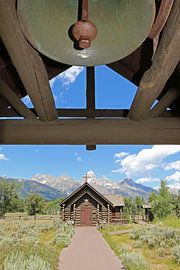 Chapel of the Transfiguration in the Grand Teton N.P. by Antwan Janssen