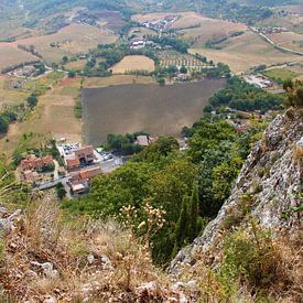 Uitzicht over San Marino van Charissa Oudejans