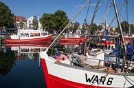 Rostock-Warnemuende : Fischerboote  am Alten Strom von Torsten Krüger Miniaturansicht