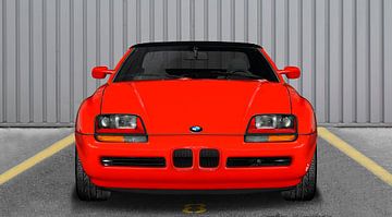 BMW Z1 in top rood