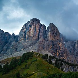 Threatening skies in the Dolomites 2 by Simone Kuijpers