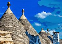 Trulli Huizen in Italië