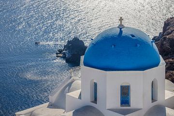 Santorini - Blue Dome