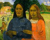 Twee vrouwen, Paul Gauguin van Meesterlijcke Meesters thumbnail