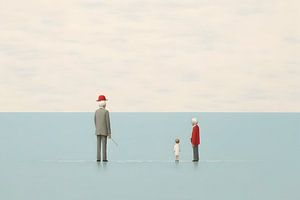 Der Familienausflug am Meer