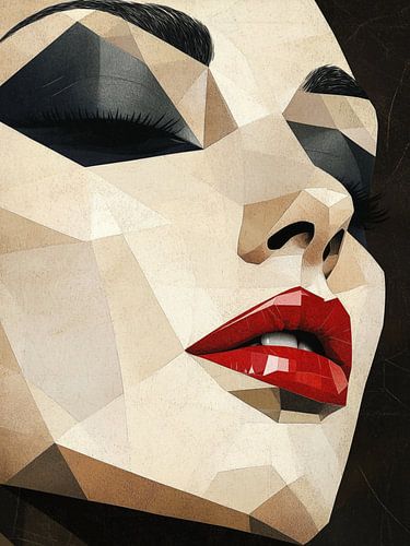 Modern Abstract Portrait