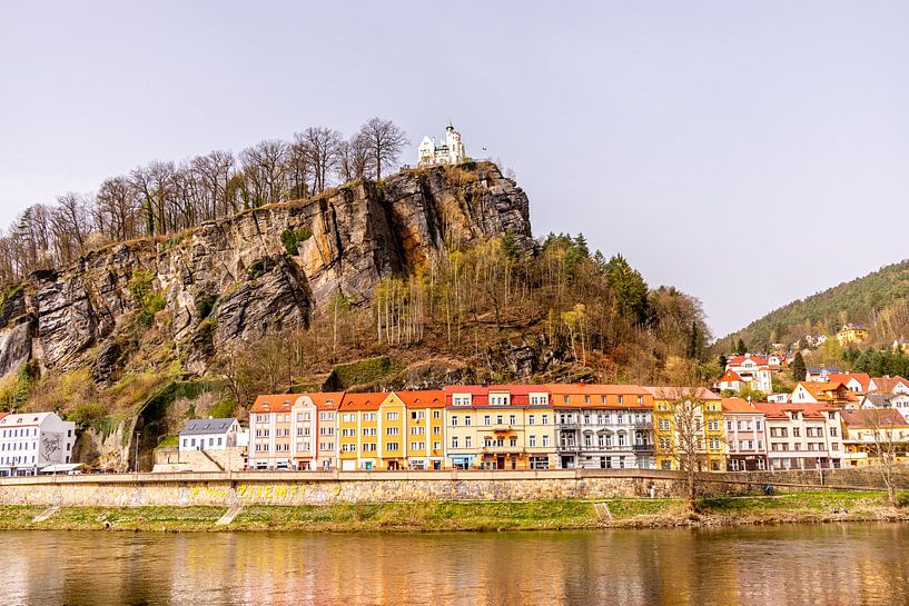 Een prachtige fietstocht langs de Elbe van Ústí nad Labem naar Dresden door Saksisch &amp; Boheems Zwitserland - Duitsland - Tsjechië van Oliver Hlavaty