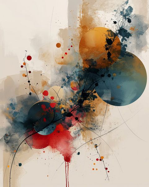 Colorée, moderne et abstraite par Studio Allee