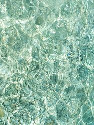 Kristallklares Wasser Reflexion - Türkis Ozean Fotografie Kunstdruck