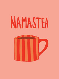 Überschrift: Namastea von HelloHappylife