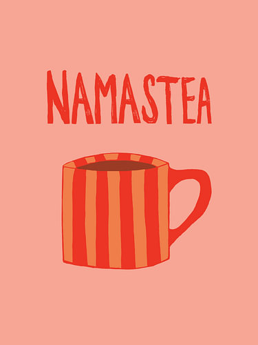 Überschrift: Namastea