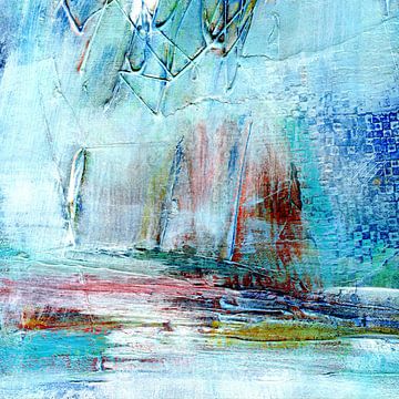 art pastelle -  eisige Landschaft von Claudia Gründler