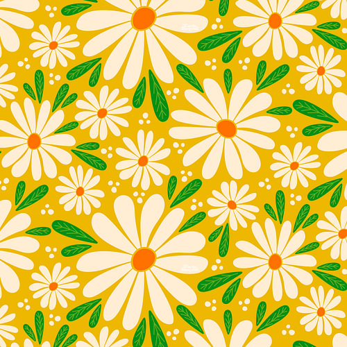 Fleurs sauvages fantaisistes