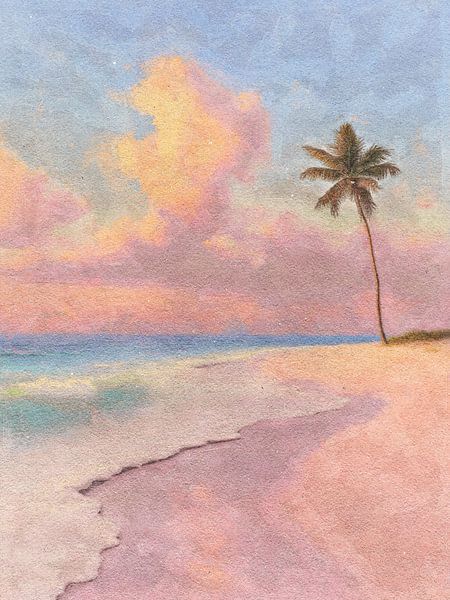 Sunset on the Pink Coast by Whale & Sons