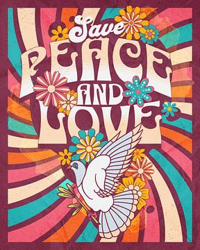 Save Peace and Love