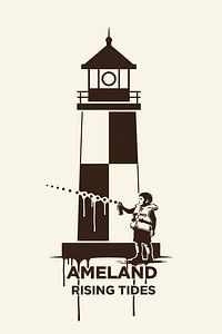 Ameland : Marées montantes