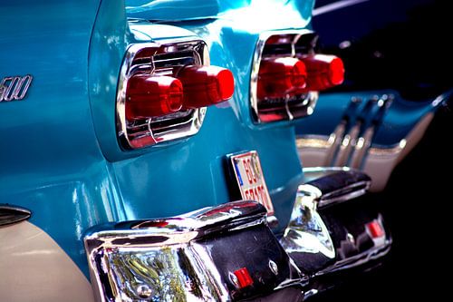 Taillights from a car