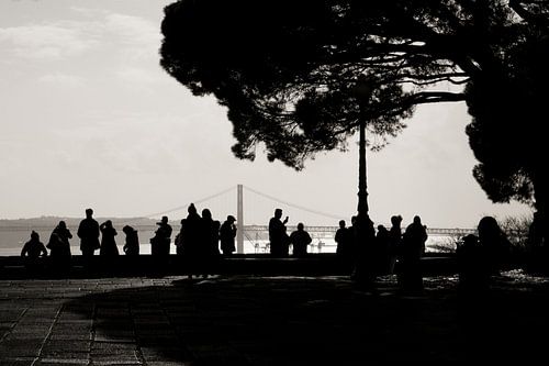 Blick über Lissabon