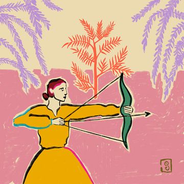 Archer's Focus van Sandra Poliakov