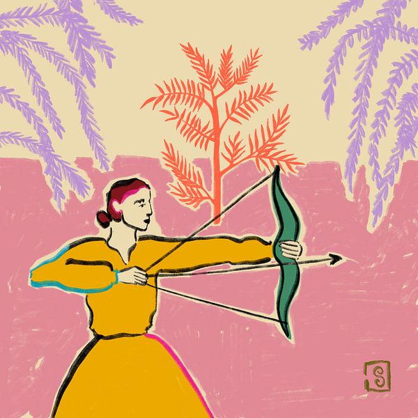 Le point de vue de l'archer par Sandra Poliakov