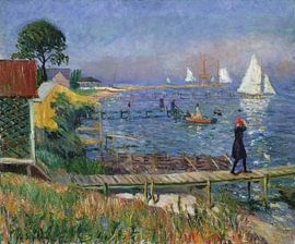 Badende in Bellport, William James Glackens