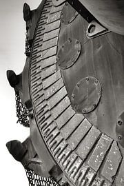 Ehemaliger Kohlebagger im früheren Tagebau Golpa-Nord bei Gräfenhainichen von Heiko Kueverling