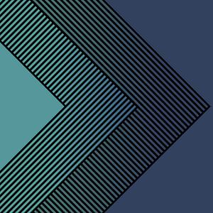 Abstrakte Retro Geometrie Dunkelgrau