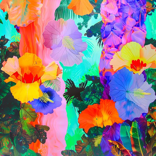 Jungle flowers by May