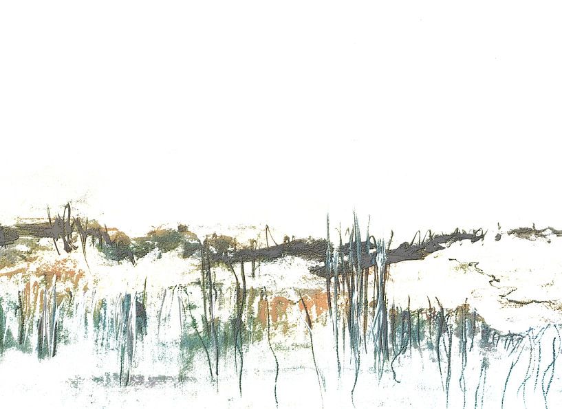 minimalist summer meadow by Claudia Gründler
