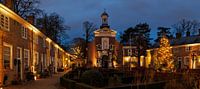 Breda, sfeervolle panoramafoto van het Begijnhof in de winterperiode van I Love Breda thumbnail