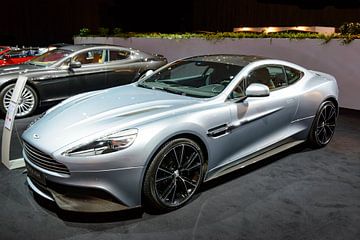 Aston Martin Vanquish sports car front view