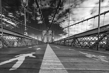 New York Brooklyn Bridge van Kurt Krause