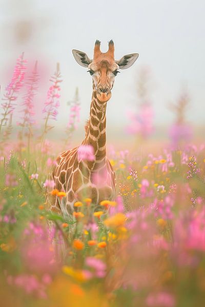 Giraffe by Poster Art Shop