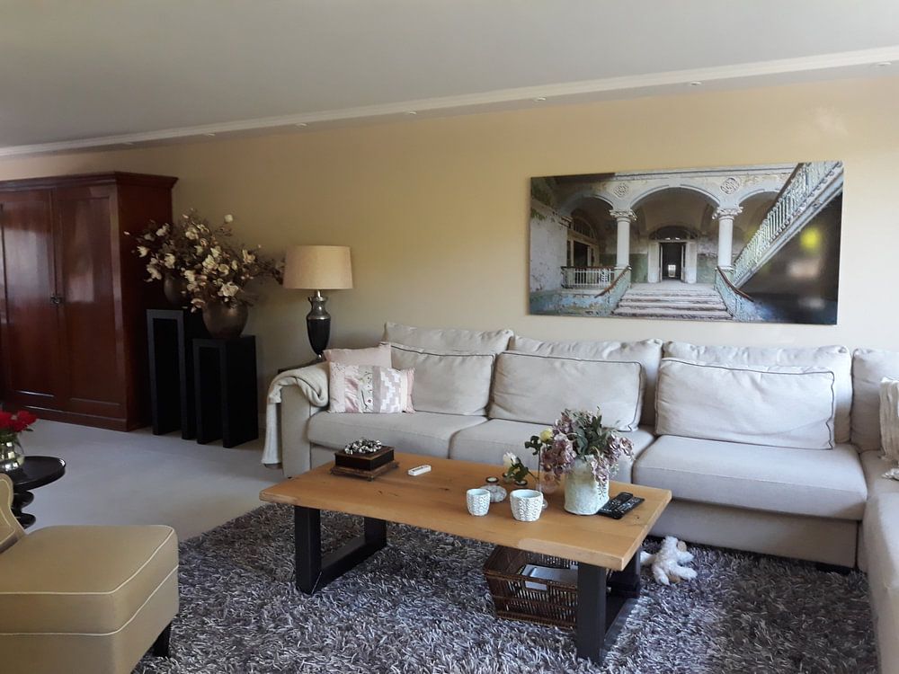 The abandoned entrance of Beelitz  by Truus Nijland 