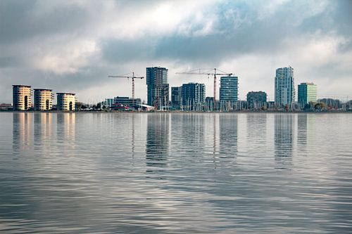 City Sky line of Almere