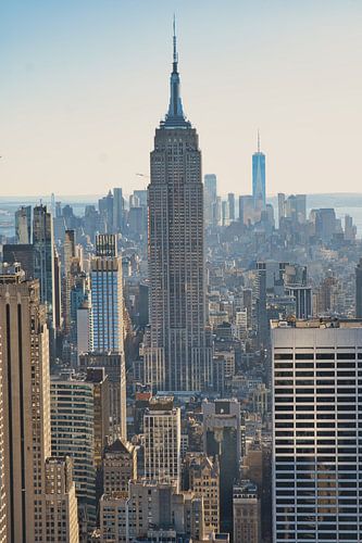 Empire State Building bij Namiddagzon