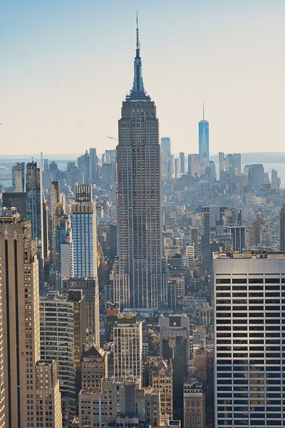 Empire State Building at Afternoon Sun by Joran Quinten