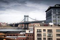 Manhattan Bridge New York USA von M@rk - Artistiek Fotograaf Miniaturansicht