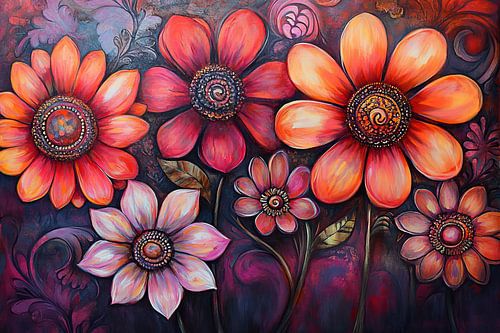 Flowers by Wonderful Art