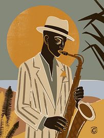 Cool Jazz bei Sonnenuntergang von Cannavaro