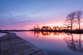 Zonsopkomst op de Hei