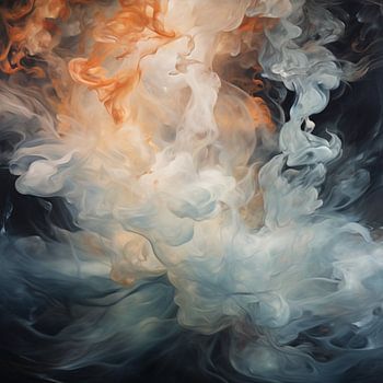 Fumée dans l'eau