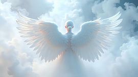 Beschermengel boven de wolken van Jean Pierre