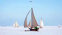 Ice sailing on the Gouwzee in the Netherlands by Eye on You thumbnail