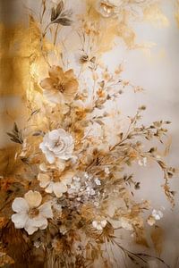 Fleurs Peinture Rococo